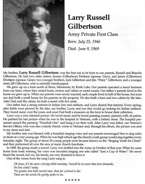 Larry R Gilbertson